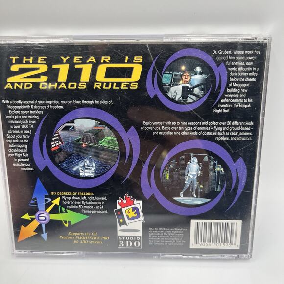 Blade Force (3DO, 1995) Complete in Case (A) TESTED - Picture 4 of 7